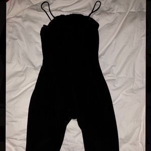 Biker shirt romper